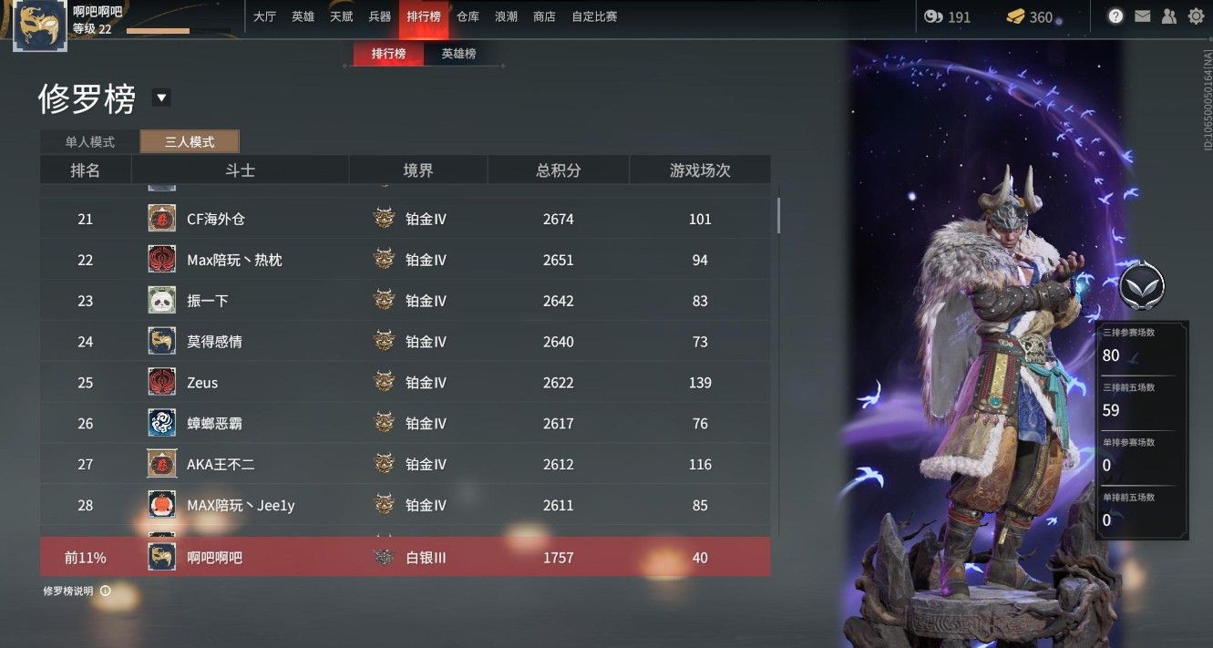 永劫無間4200分什么段位