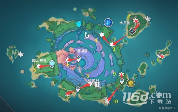《原神》鹮巷物語四殘頁收集攻略分享