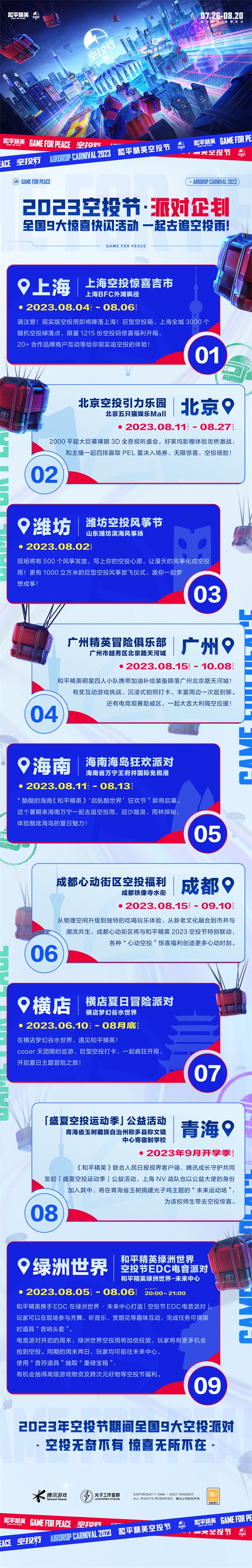 王嘉爾玩轉(zhuǎn)空投，和平精英跨地圖空投驚喜全面引爆