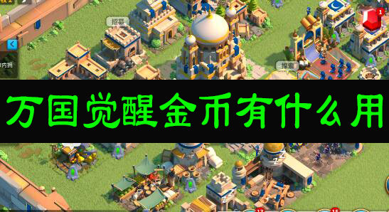 萬國覺醒金幣有什么用