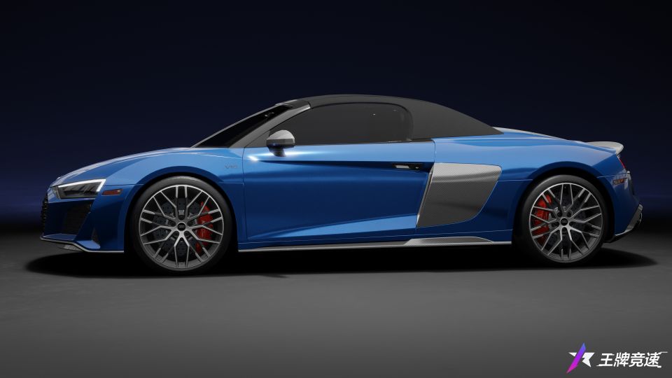 時(shí)代傳奇超跑，開進(jìn)《王牌競速》 沉浸式提車“奧迪R8 Spyder V10”！