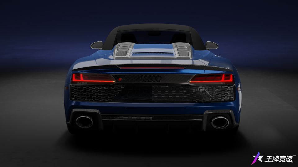 時(shí)代傳奇超跑，開進(jìn)《王牌競速》 沉浸式提車“奧迪R8 Spyder V10”！