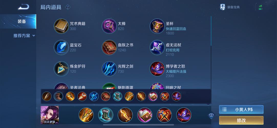 克制羋月的裝備