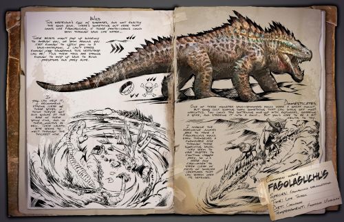 《方舟生存進(jìn)化》次世代版本新生物“法索拉鱷”首曝，沙漠巨鱷兇猛異常