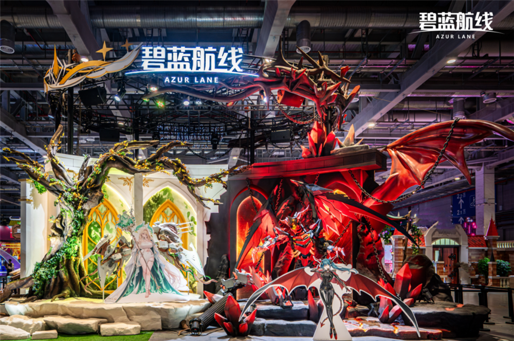 精靈與惡魔共舞,《碧藍(lán)航線》打造雙生奇境展臺(tái)驚艷亮相BW2025
