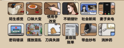 《爆梗找茬王》奇怪的妻子通關(guān)攻略