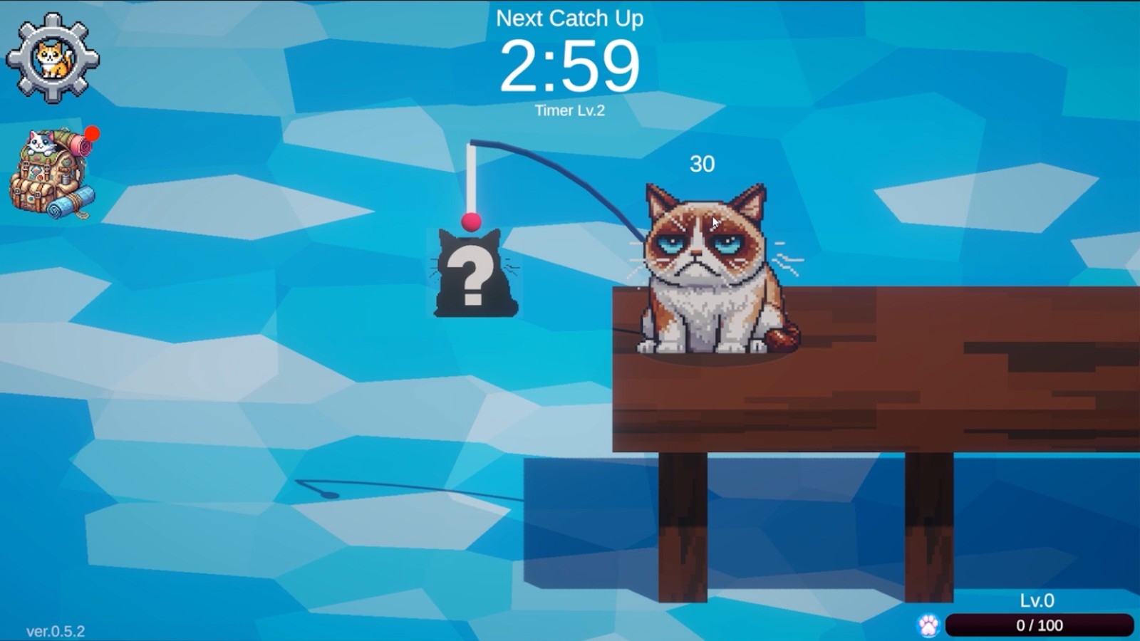 放置類休閑釣貓新游《Cats Fishing for Cats》免費(fèi)登陸Steam！
