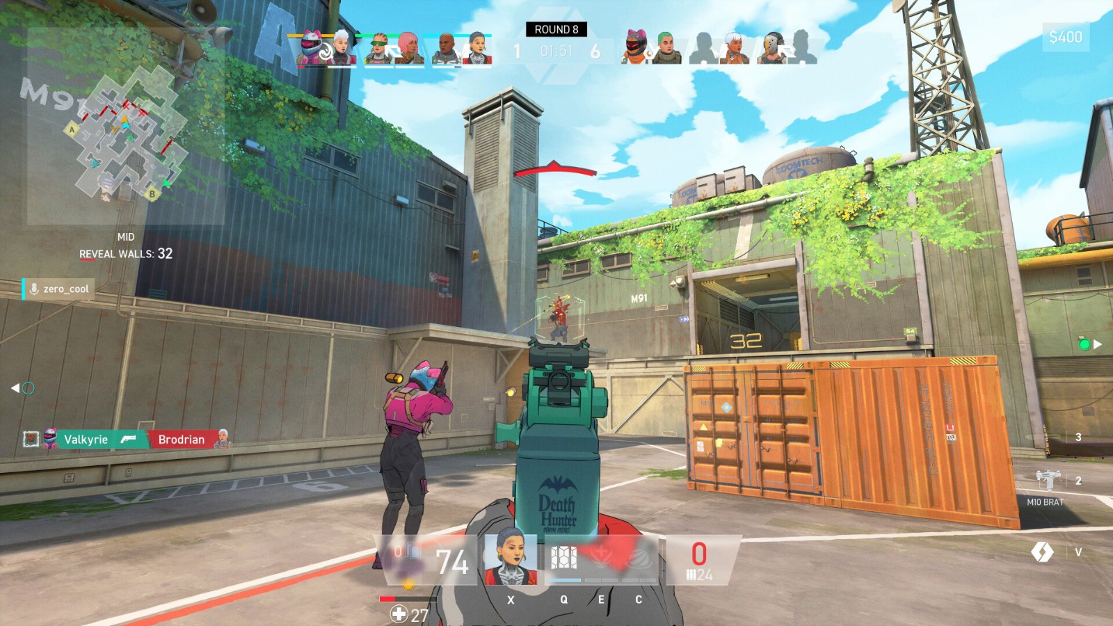 3v3戰(zhàn)術(shù)競技射擊游戲《SpectreDivide》今日Steam頁面上線，支持中文！