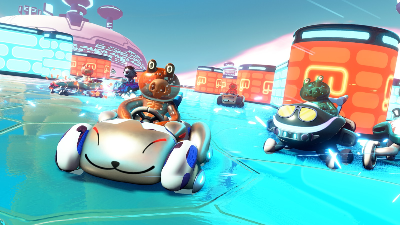 多人賽車游戲《Cosmic Royale》Steam頁面開放，支持簡中！