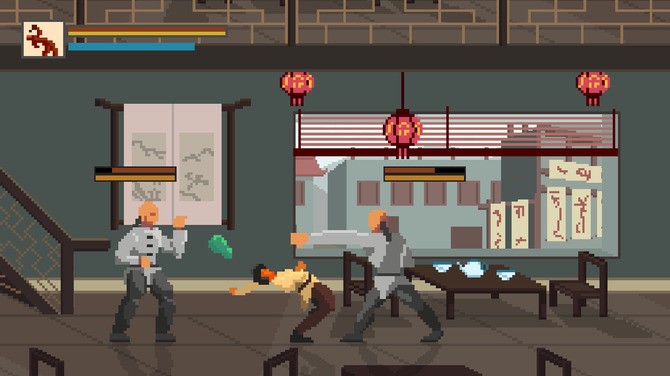 像素風(fēng)古典動作新游《功夫五神》登陸Steam正式推出！