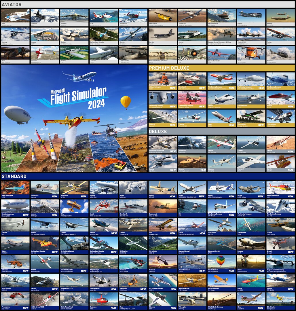 模擬游戲《微軟飛行模擬2024》Steam頁面上線，11月19日推出！