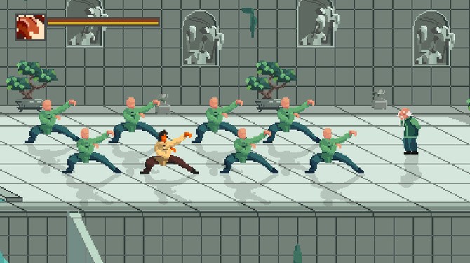 像素風(fēng)古典動作新游《功夫五神》登陸Steam正式推出！