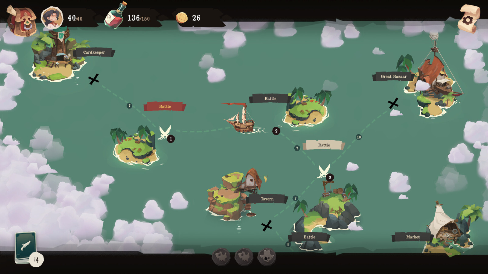 卡牌冒險游戲《航海奇聞2：傳承》Steam頁面上線，明年發(fā)售！