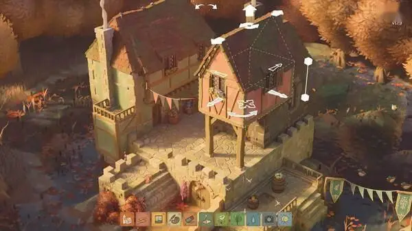 休閑治愈城堡建造游戲《林間小世界》登陸Steam正式推出！
