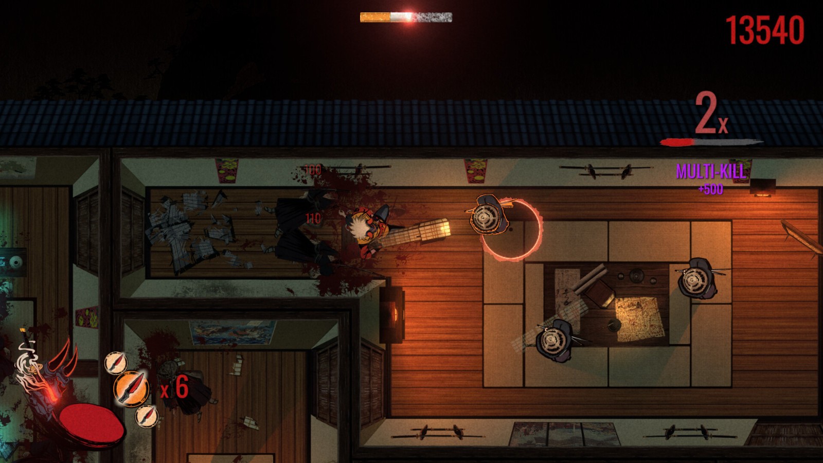 俯視角高速動(dòng)作游戲《瘋狂武士》Steam頁面開放，明年發(fā)售！