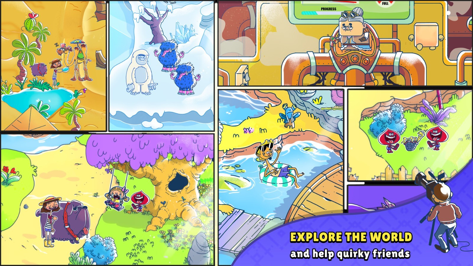 方塊拼圖游戲《Bloom - a puzzle adventure》Steam頁面開放，發(fā)售日期待定！