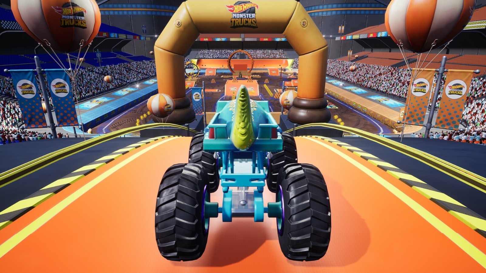 賽車競速游戲《風(fēng)火輪怪獸卡車：Stunt Mayhem》Steam頁面上線，預(yù)計10月19日發(fā)售！