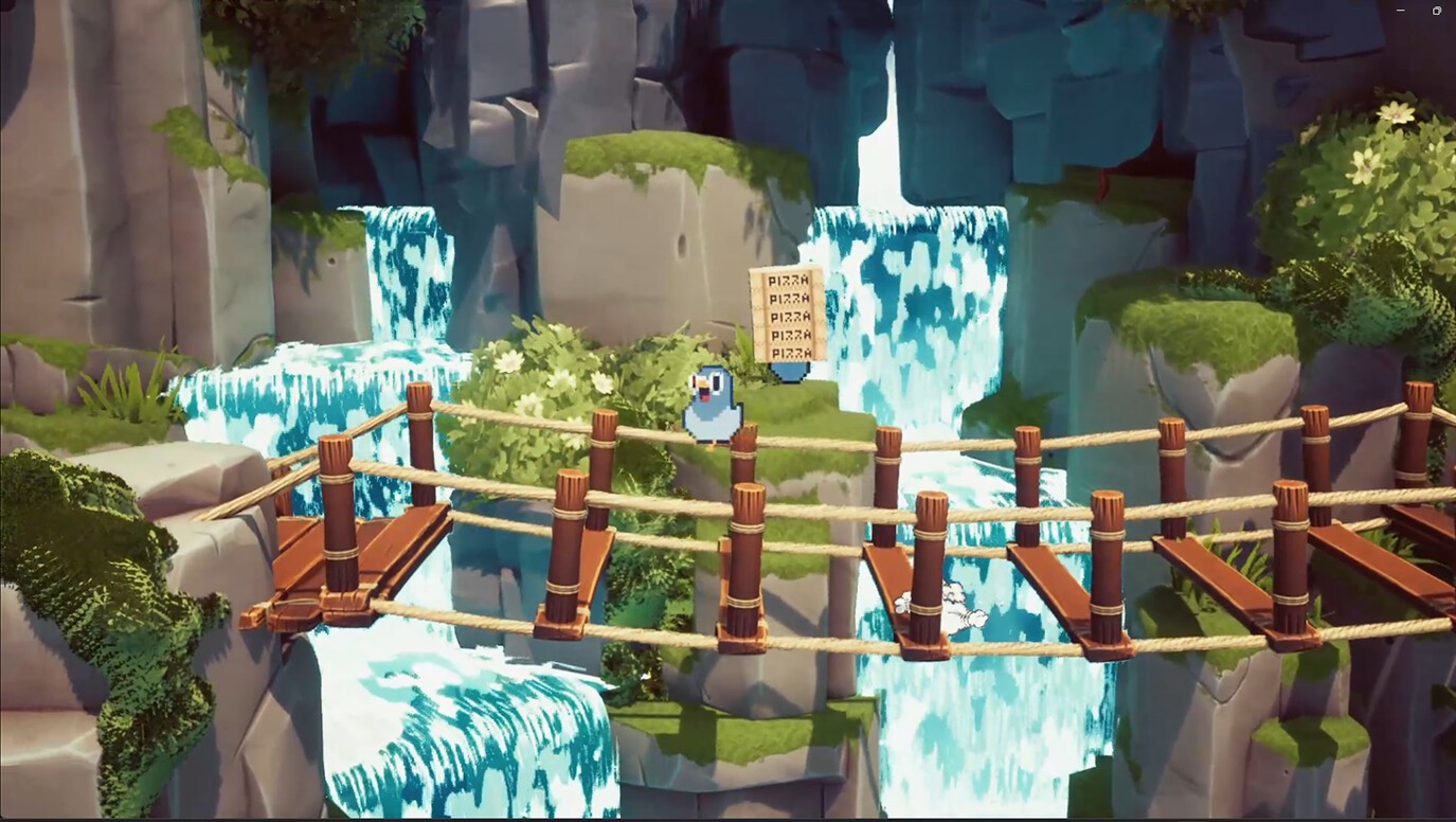 休閑冒險游戲《咕咕披薩》Steam頁面，支持簡繁體中文！