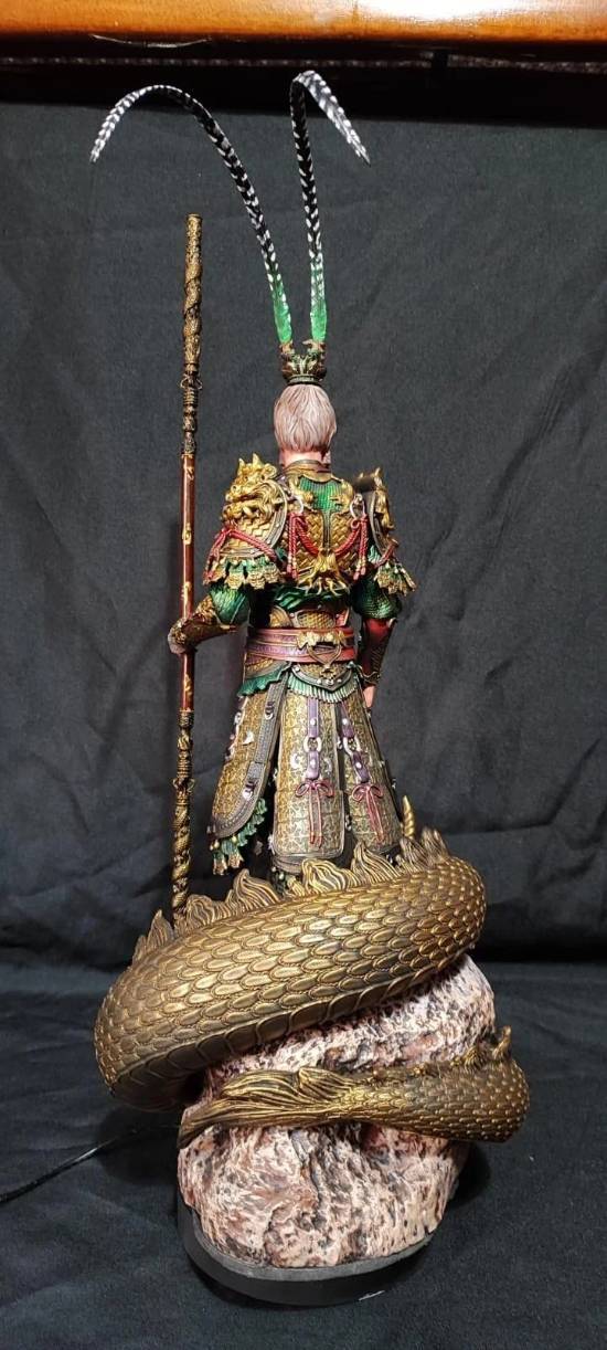 玩家自制《黑神話》金龍3D模型：細節(jié)豐富 金龍超帥!