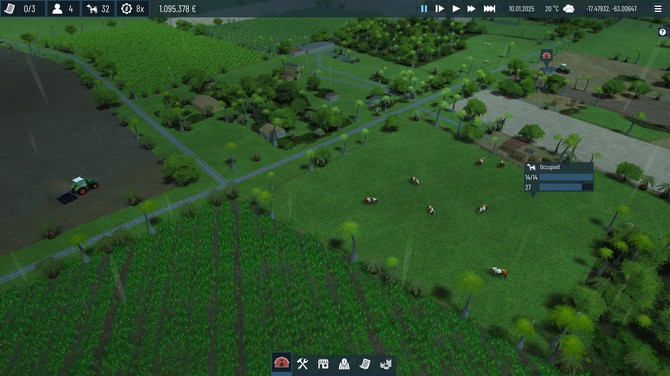 全球地理數(shù)據(jù)的農(nóng)業(yè)經(jīng)營模擬新游《Global Farmer》登陸Steam正式推出！