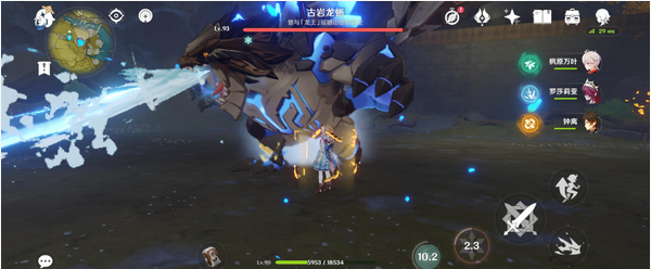 原神打巨蜥盾怎么開