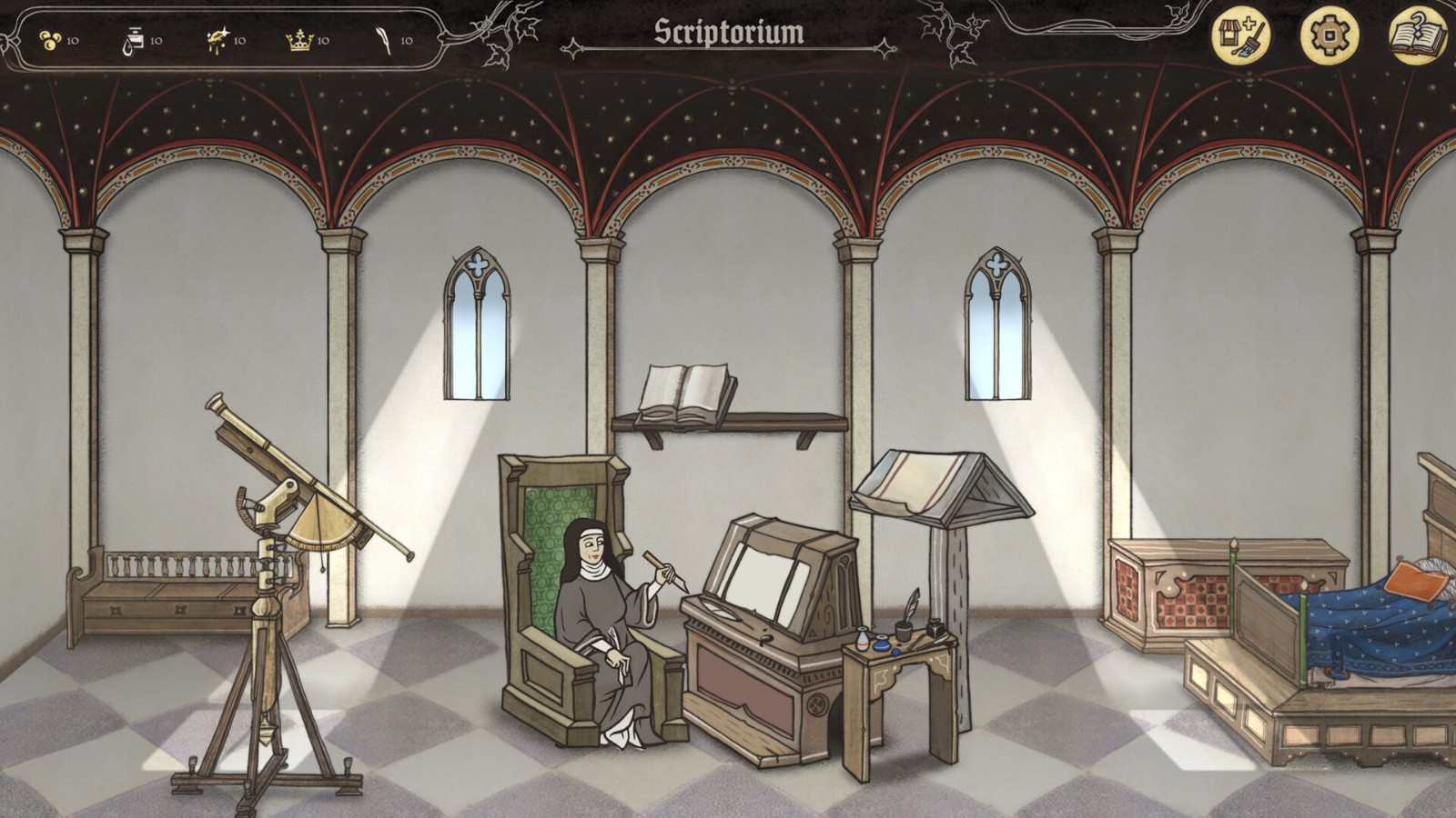 《Scriptorium》Steam頁(yè)面今日上線，發(fā)售日待定！