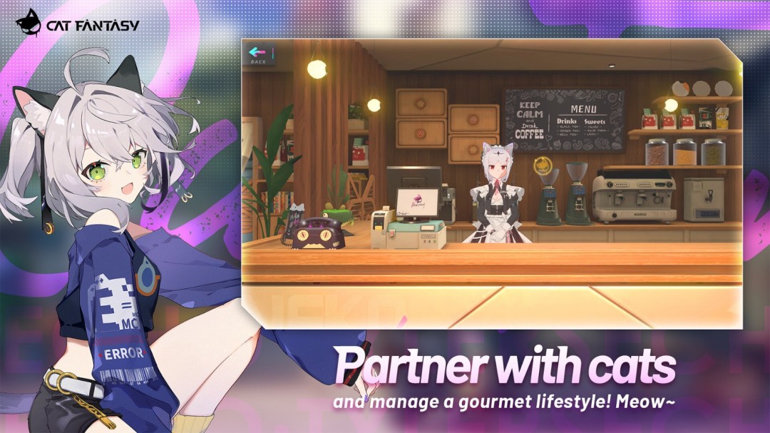 貓娘手游《貓之城》Steam頁面開放，年內(nèi)發(fā)售！