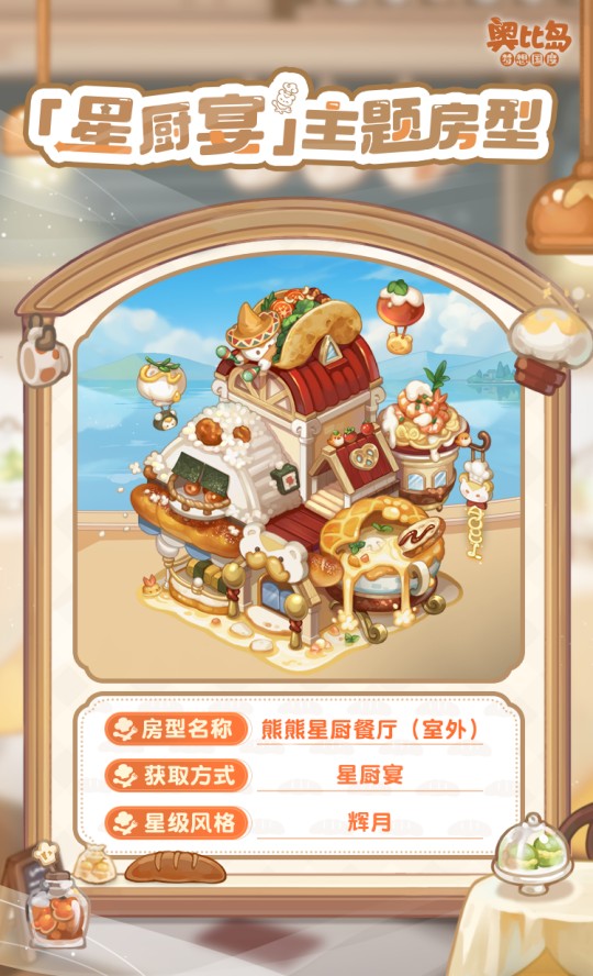 奧比島手游「星廚宴」版本PV來襲！美食主題時裝&家具上線！