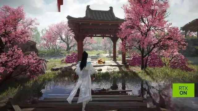 《永劫無間》全景光追和DLSS光線重建，畫面提升！