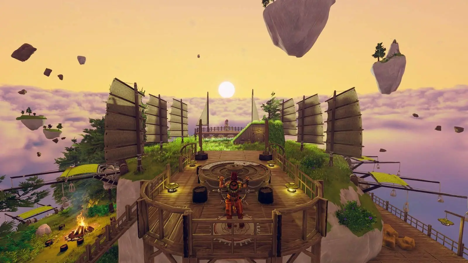 沙盒生存游戲《Aloft》明年年1月15日搶先登陸Steam，支持試玩！