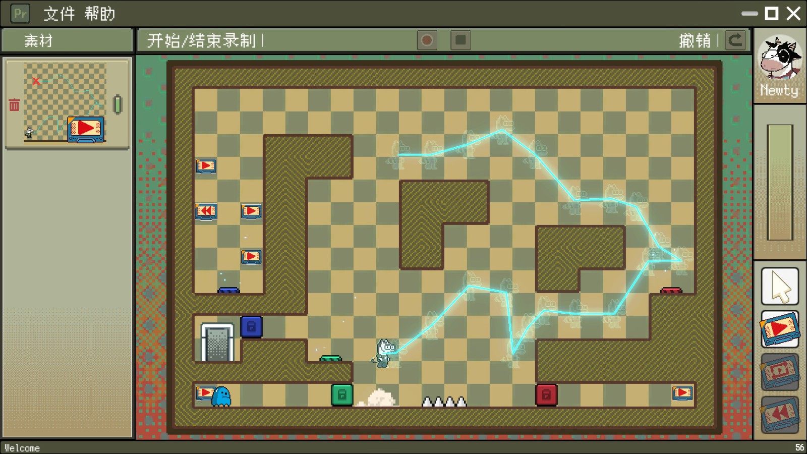獨立益智平臺游戲《牛馬假日》Steam頁面公布，支持中文！