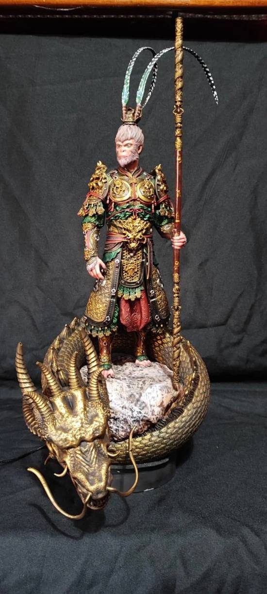 玩家自制《黑神話》金龍3D模型：細節(jié)豐富 金龍超帥!