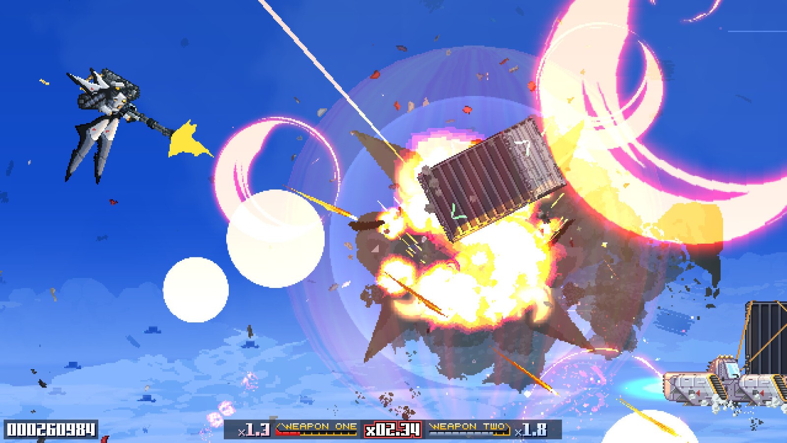 橫板機甲飛行射擊游戲《VISEGUNNE》Steam頁面開放，發(fā)行日期待定！