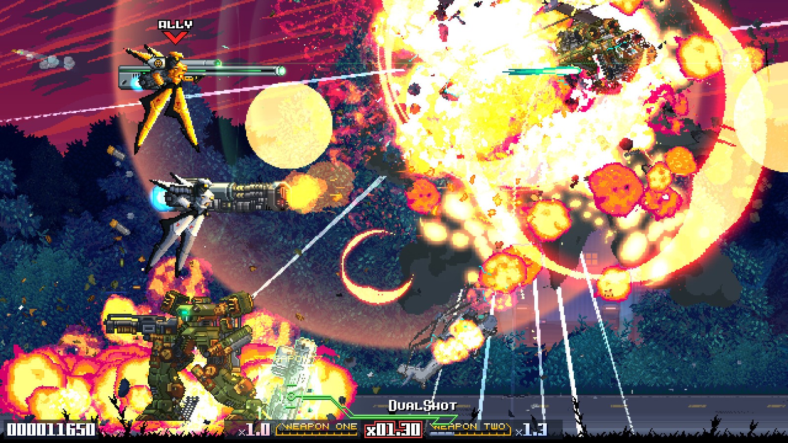 橫板機甲飛行射擊游戲《VISEGUNNE》Steam頁面開放，發(fā)行日期待定！