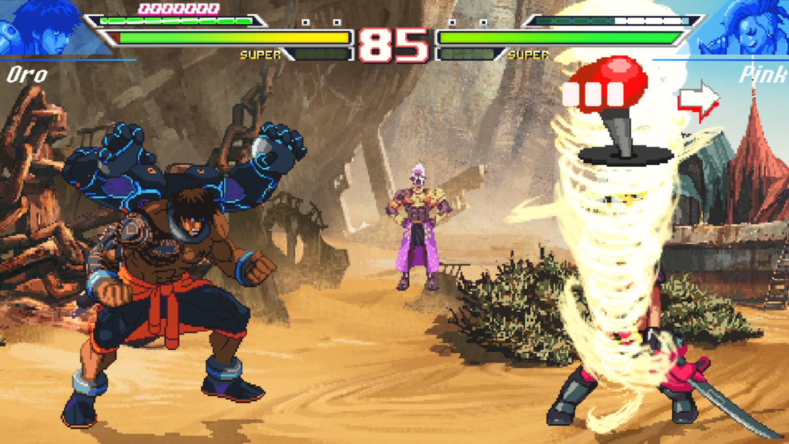 格斗游戲《Blazing Strike》Steam頁面上線，支持中文！